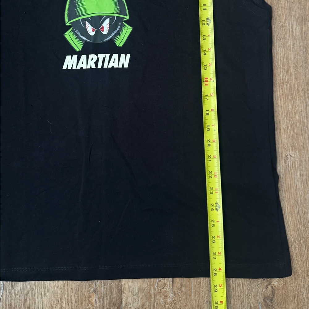 Black Marvin the Martian Graphic Tank Top - Picture 6 of 8